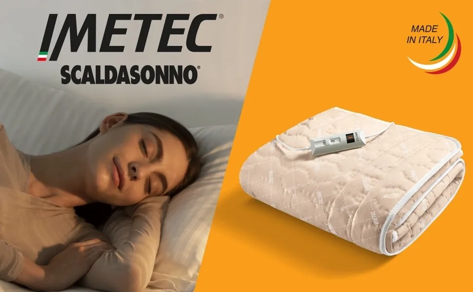IMETEC 6113 Elektromos Ágymelegítő 150x80cm Scaldassono