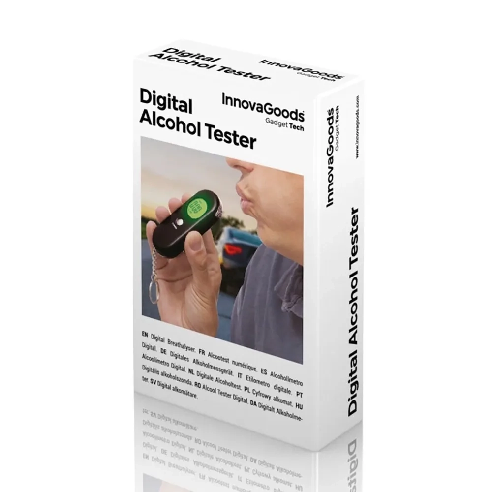 InnovaGoods V0-100651 Digitális Alkoholszonda Gadget Tech