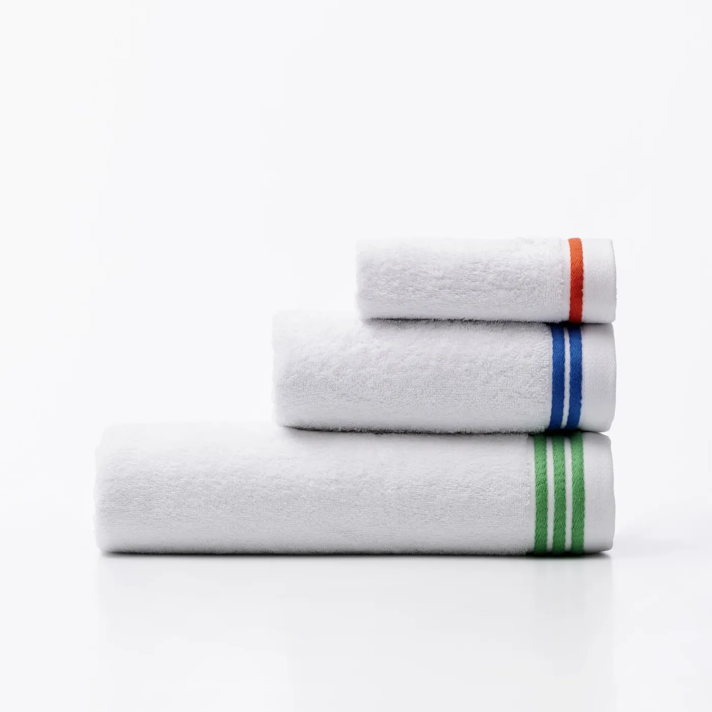 BENETTON BE-0178 3 Részes Törölköző Szett Fehér