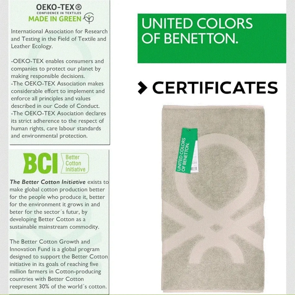 BENETTON BE-0183 Fürdőszobai Kilépő 50x80cm Bézs