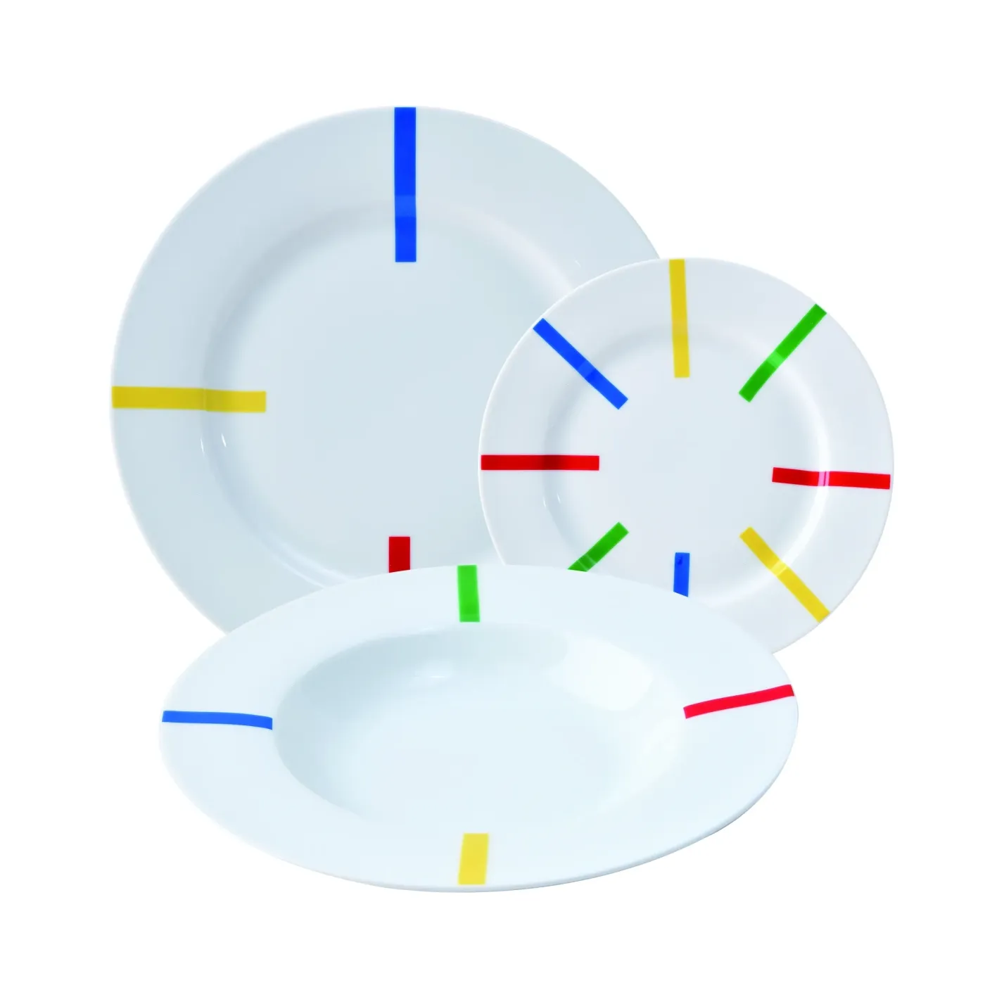 BENETTON BE-0245 18 Részes Étkészlet Színes