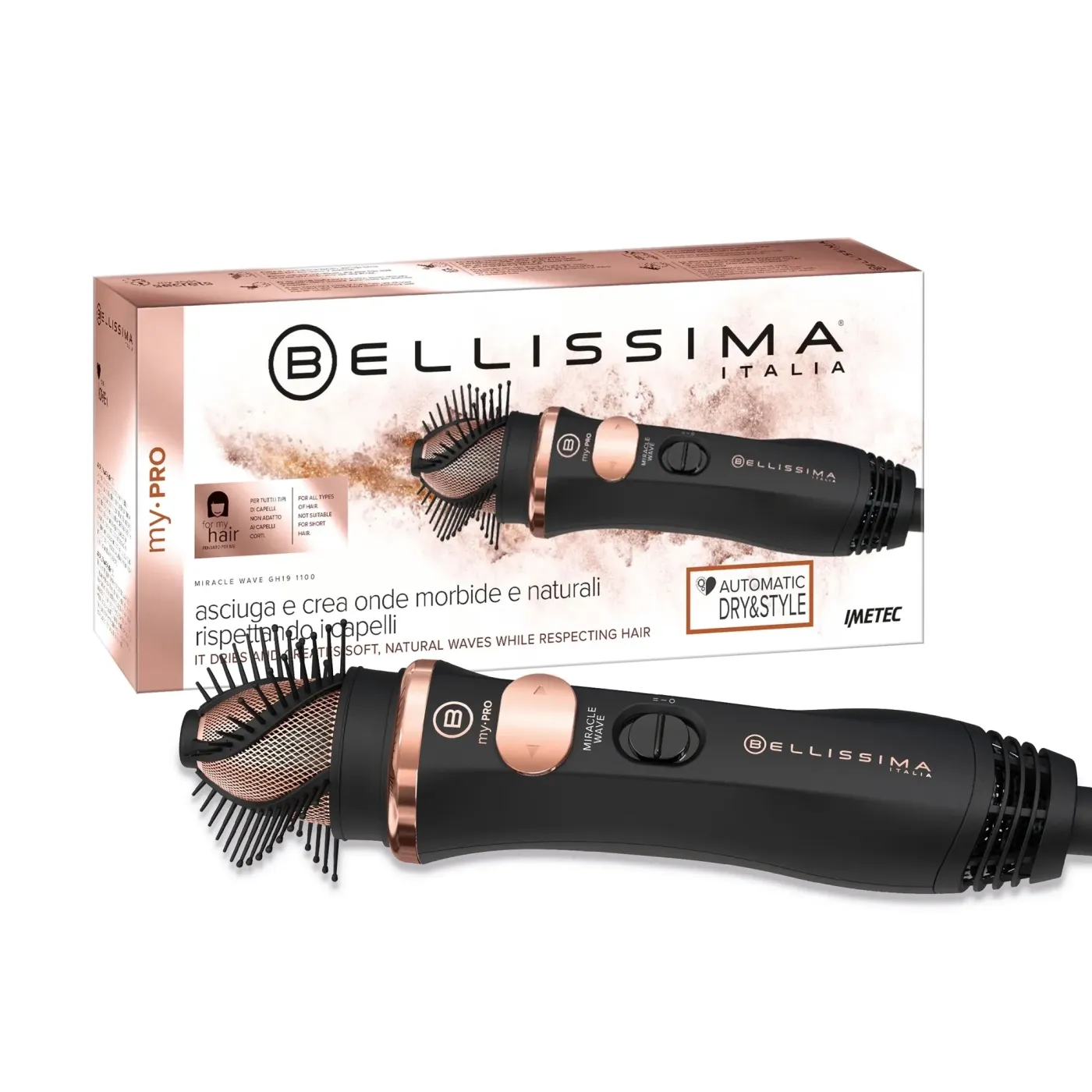 BELLISSIMA 11747 Hajformázó 1100 W Miracle Wave My Pro