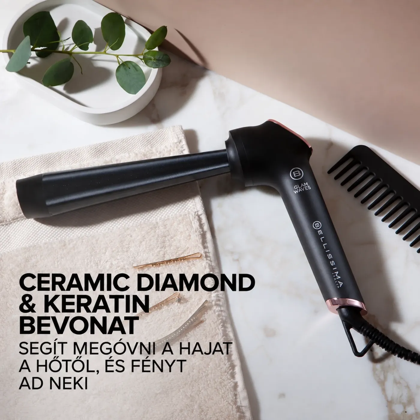 BELLISSIMA 11856 Hajsütő Glam Waves