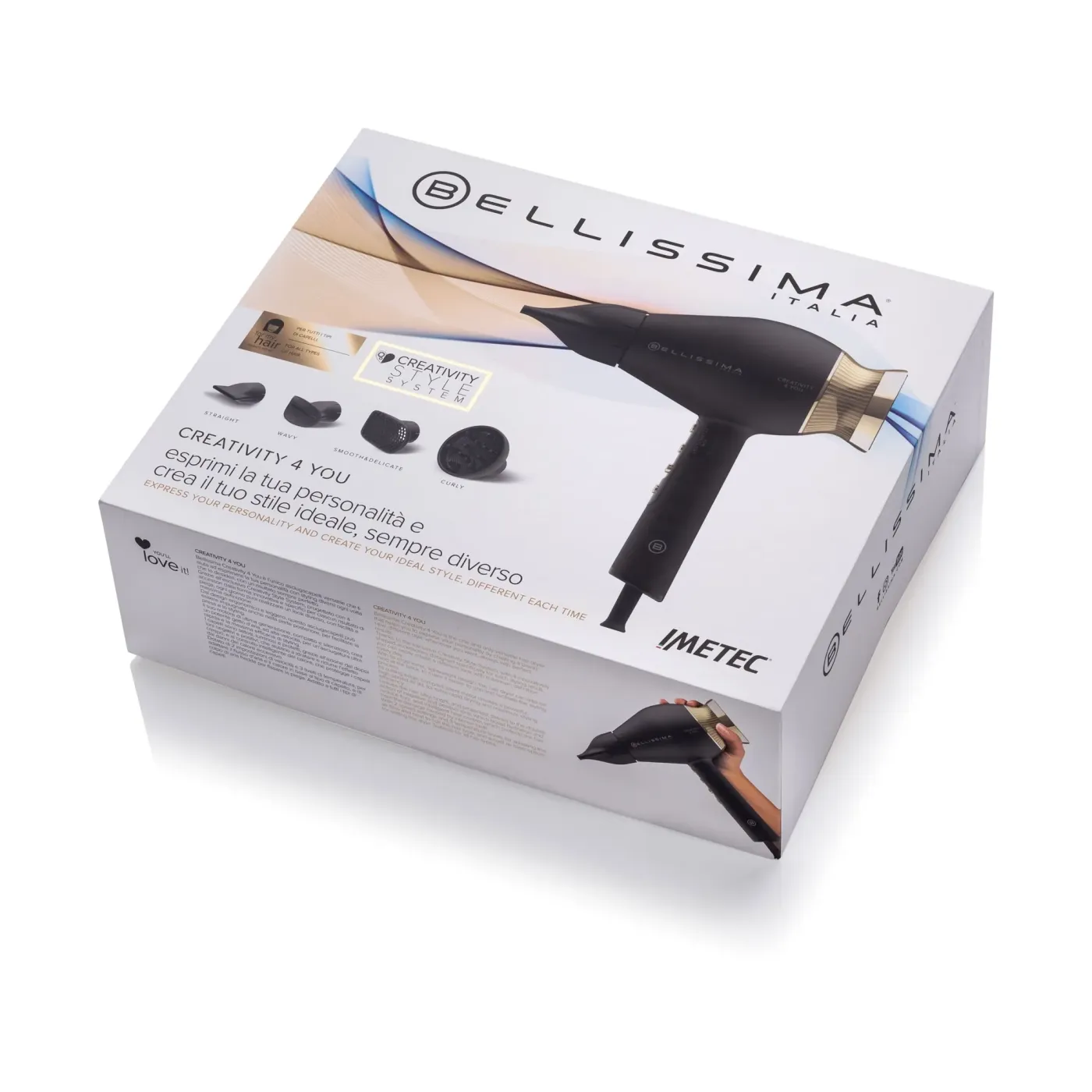 BELLISSIMA 11826 Professzionális Hajszárító 1800 W Creativity 4 You