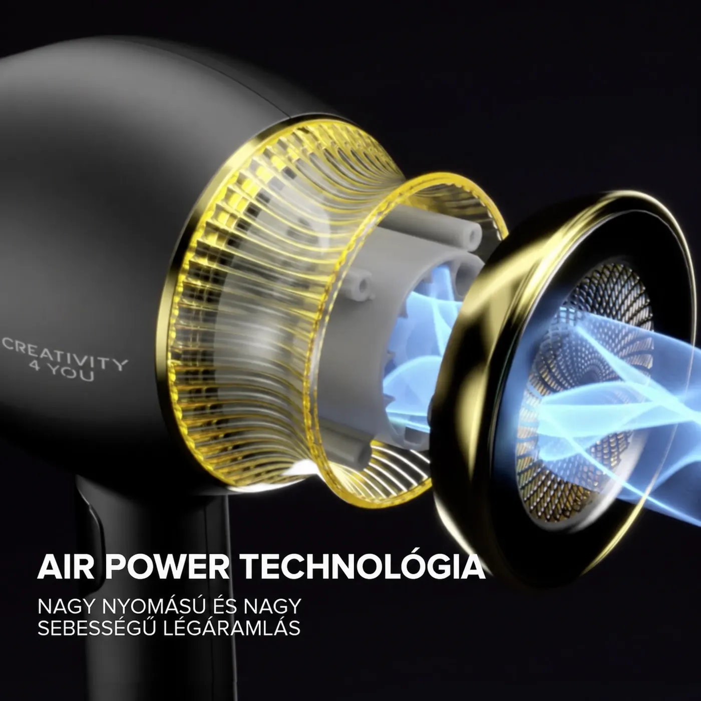 BELLISSIMA 11826 Professzionális Hajszárító 1800 W Creativity 4 You