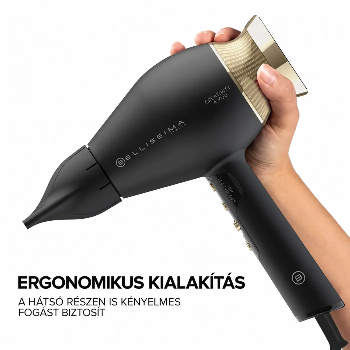 BELLISSIMA 11826 Professzionális Hajszárító 1800 W Creativity 4 You