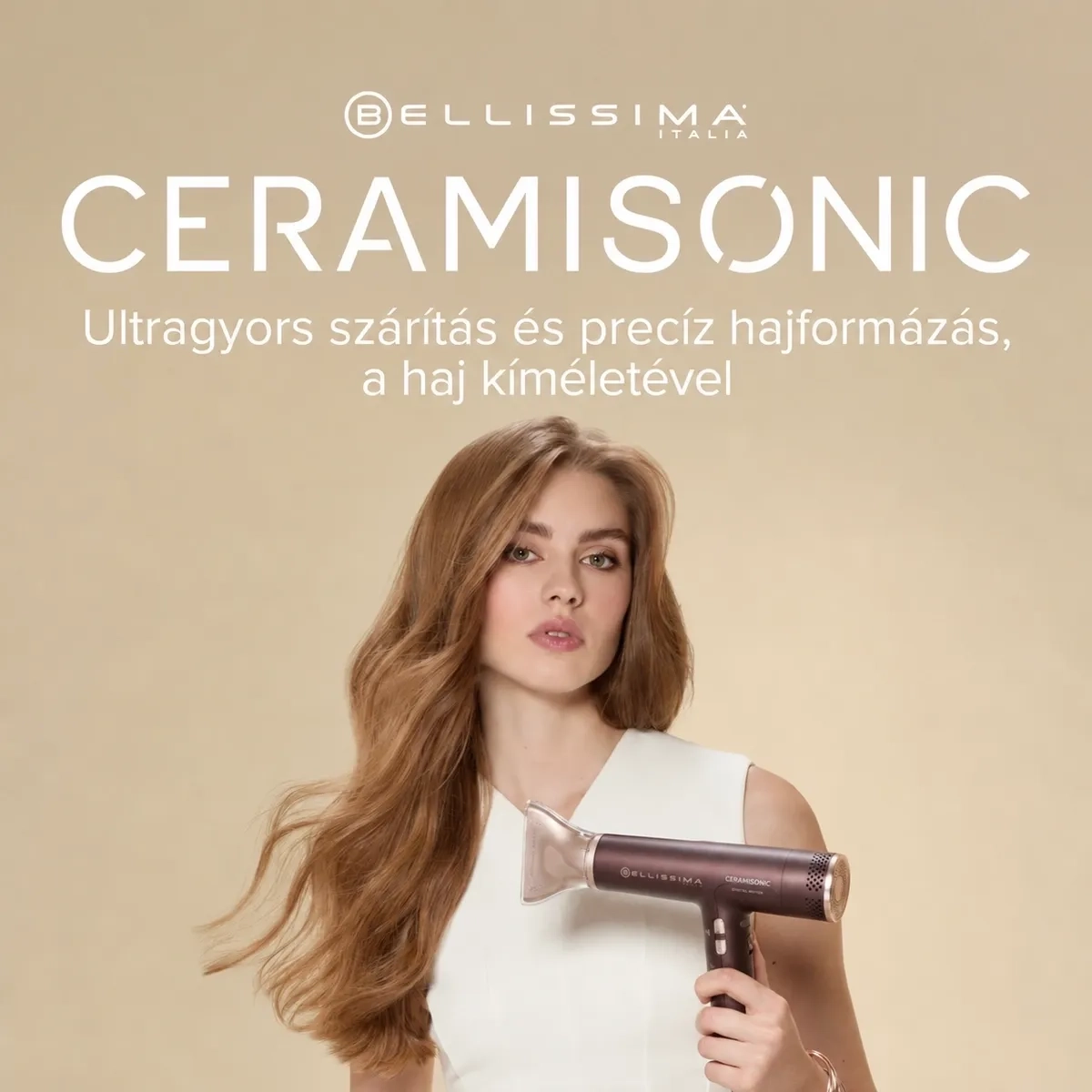 BELLISSIMA 21013 Digitális Hajszárító 1700 W Ceramisonic